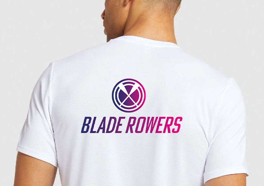 Image of Paul Hailes Design work for Blade Rowers