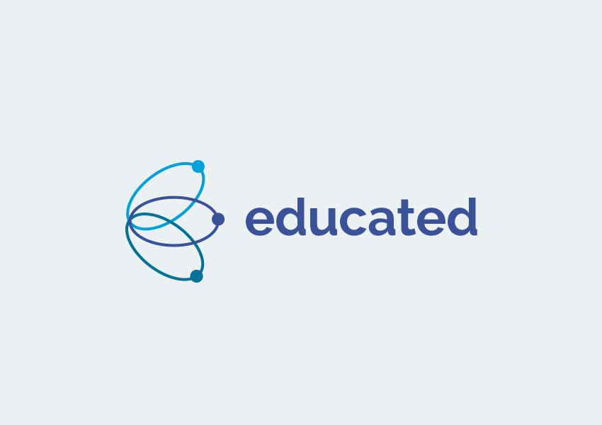 Image of the logo design for Educated Solutions.