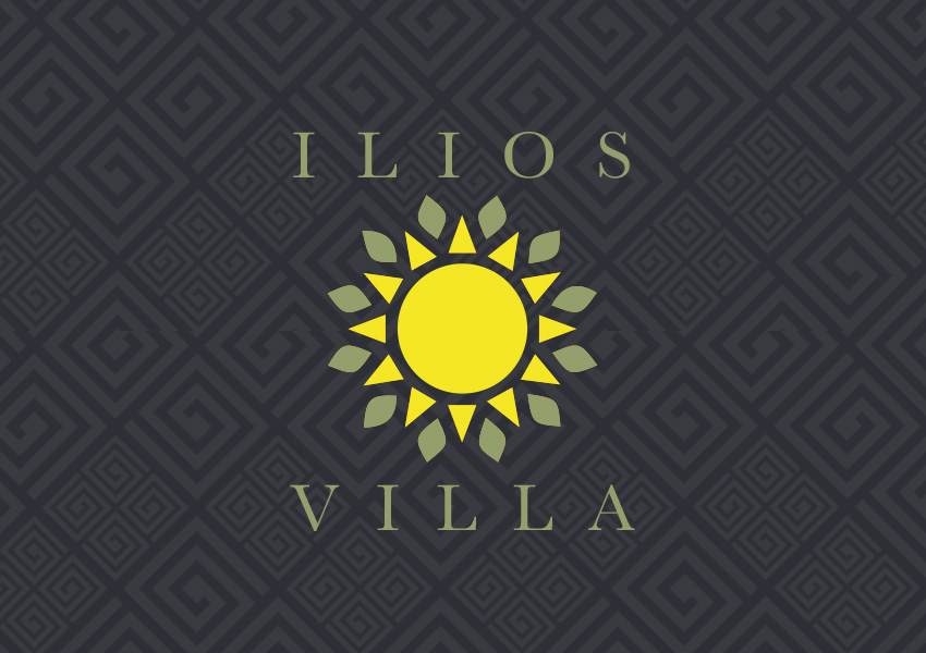 Image of the logo design for Ilios Villa, Cyprus.