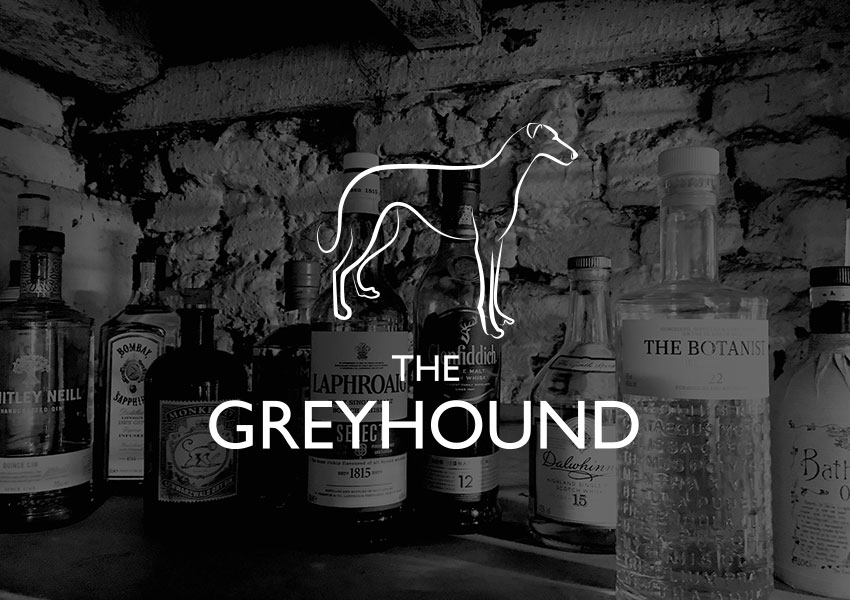 Image of the logo design for The Greyhound, Wivenhoe.