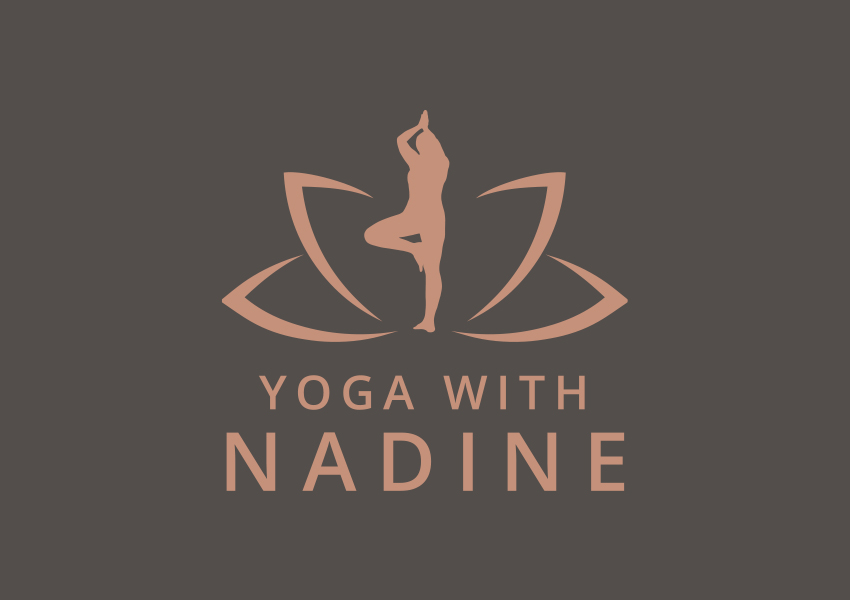 Image of the logo design for Yoga with Nadine