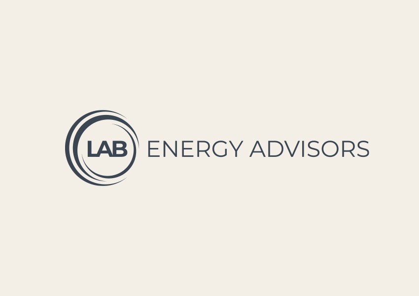 Image of the logo design for LAB Energy Advisors.